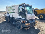 Used Global Sweeper in yard